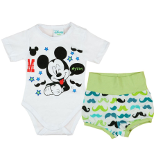  Disney Mickey fiú nyári 2 részes body/short szett Bajusz gyerek ruha szett