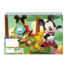 Disney Mickey Fun Times A/4 spirál vázlatfüzet, 30 lapos füzet