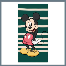 Disney Mickey Green fürdőlepedő, strand törölköző 60x120cm BRM016002 lakástextília