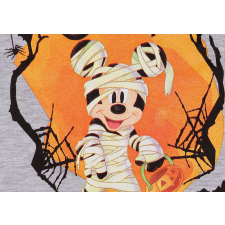 Disney Mickey halloween belül bolyhos hosszú ujjú rugdalózó - 74-es méret rugdalózó