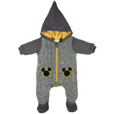 Disney Mickey kapucnis bélelt baba overál - 98-as méret babakabát, overál, bundazsák