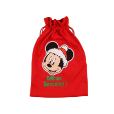 Disney Mickey Mikulás zsák-ajándék zsák karácsonyi dekoráció