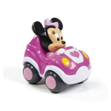  DISNEY MICKEY/MINNIE HÁTRAHÚZÓS KISAUTÓ BABÁKNAK készségfejlesztő