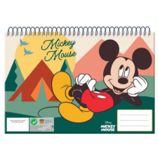  Disney Mickey Nature A/4 spirál vázlatfüzet, 30 lapos füzet