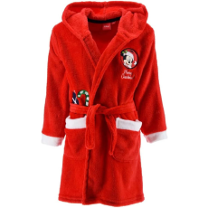  Disney Mickey Red Karácsonyi gyerek köntös 8 év / 128 cm