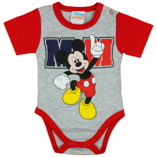 Disney Mickey rövid ujjú baba body szürke kombidressz, body