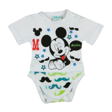  Disney Mickey rövid ujjú kombidressz Bajusz fehér kombidressz, body