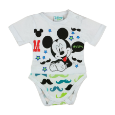 Disney Mickey rövid ujjú kombidressz Bajusz fehér kombidressz, body