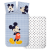 Disney Mickey Strip gyerek ágyneműhuzat 100×135 cm, 40×60 cm