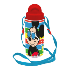 Disney Mickey Sun műanyag kulacs akasztóval 500 ml babaétkészlet