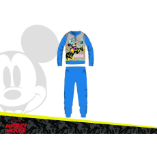 Disney Mickey téli pamut interlock gyerek pizsama