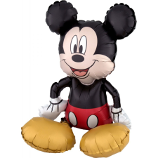  Disney Mickey ülő fólia lufi 45 cm party kellék