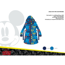 Disney Mikroszálas kapucnis köntös gyerekeknek - Disney Mickey egér gyerek köntös