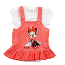  Disney Minnie 2 részes, kantáros szoknyás baba szett babaruha szett