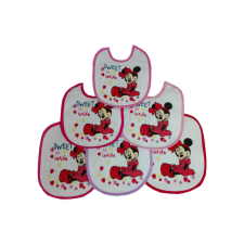Disney Minnie baba előke 6 darab/csomag pamut előke előke