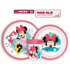 Disney Minnie Being More csúszásmentes étkészlet, micro műanyag szett