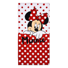 Disney Minnie Dots fürdőlepedő, strand törölköző 70x140cm babatörülköző, kifogó