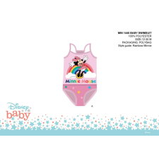 Disney Minnie egér baba egyrészes fürdőruha kislányoknak - világosrózsaszín - 92 gyerek fürdőruha