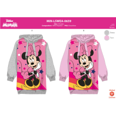 Disney Minnie egér kapucnis pulóver kislányoknak - szürke - 110