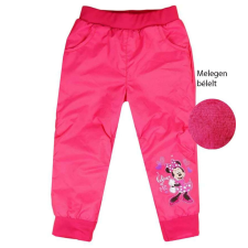 Disney Minnie egér melegen bélelt vízlepergetős nadrág 3-4 év (104 cm) gyerek nadrág