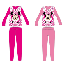  Disney Minnie egér pamut jersey gyerek pizsama - pink - 116