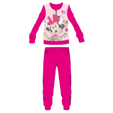  Disney Minnie egér polár pizsama - téli vastag gyerek pizsama - pink - 128