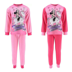 Disney Minnie egér Unikornis meleg polár pizsama szett/2db 4-5 év (110 cm)