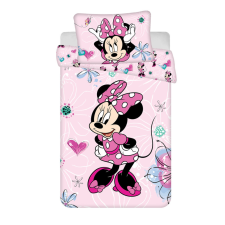 Disney Minnie Flowers gyerek ágyneműhuzat 100×135cm, 40×60 cm lakástextília