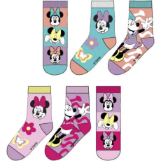 Disney Minnie Gaiety gyerek zokni 3 pár/csomag 23-34 Nr3