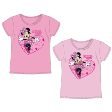 Disney Minnie Heart gyerek rövid póló, felső 3 - 8 év / 98 - 128 cm