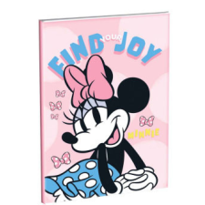 Disney Minnie Joy B/5 vonalas füzet 40 lapos füzet