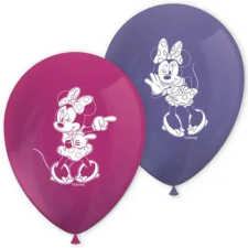  Disney Minnie Junior léggömb, lufi 8 db-os party kellék