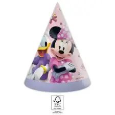  Disney Minnie Junior parti kalap, csákó 6 db-os FSC party kellék