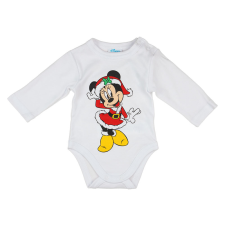 Disney Minnie karácsonyi hosszú újjú baba body kombidressz, body