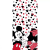Disney Minnie , Mickey Love fürdőlepedő, strand törölköző 70x140cm