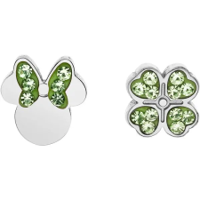 Disney Minnie Mouse + négylevelű lóhere E600205RGL.CS - acél fülbevaló