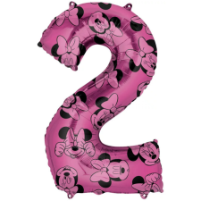 Disney Minnie Pink fólia lufi 2-es szám 66 cm party kellék