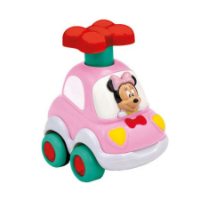Disney Minnie Press & Go kisautó Clementoni autópálya és játékautó