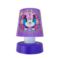  Disney Minnie Purple mini asztali lámpa 11 cm világítás