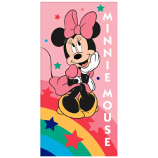 Disney Minnie Rainbow Star fürdőlepedő, strandtörölköző 70x140 cm lakástextília
