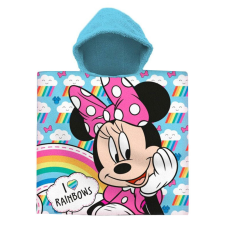  Disney Minnie Rainbows strand törölköző poncsó 60x120 cm babatörülköző, kifogó