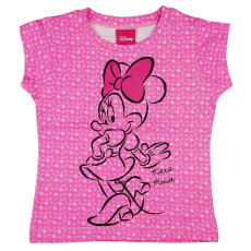 Disney Minnie rövid ujjú lányka póló - 80-as méret
