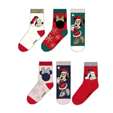  Disney Minnie Snow karácsonyi gyerek zokni 23-34