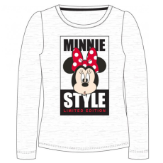 Disney Minnie Style Grey gyerek hosszú póló, felső 8 év / 128 cm