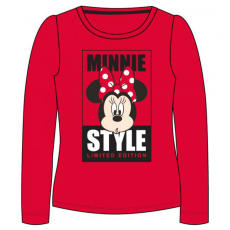 Disney Minnie Style Red gyerek hosszú póló, felső