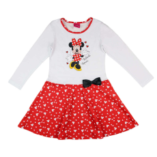 Disney Minnie szívecskés hosszú ujjú ruha