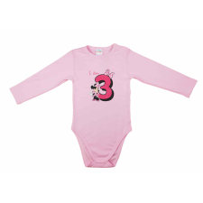  Disney Minnie szülinapos body 3 éves kombidressz, body