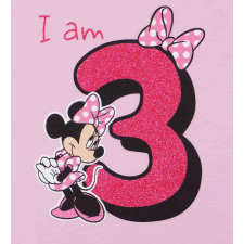 Disney Minnie szülinapos body 3 éves - 104-es méret kombidressz, body