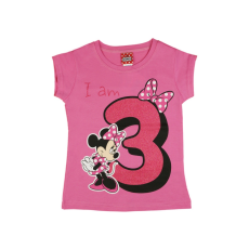  Disney Minnie szülinapos kislány póló 3 éves