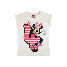 Disney Minnie szülinapos kislány póló 4 éves gyerek póló